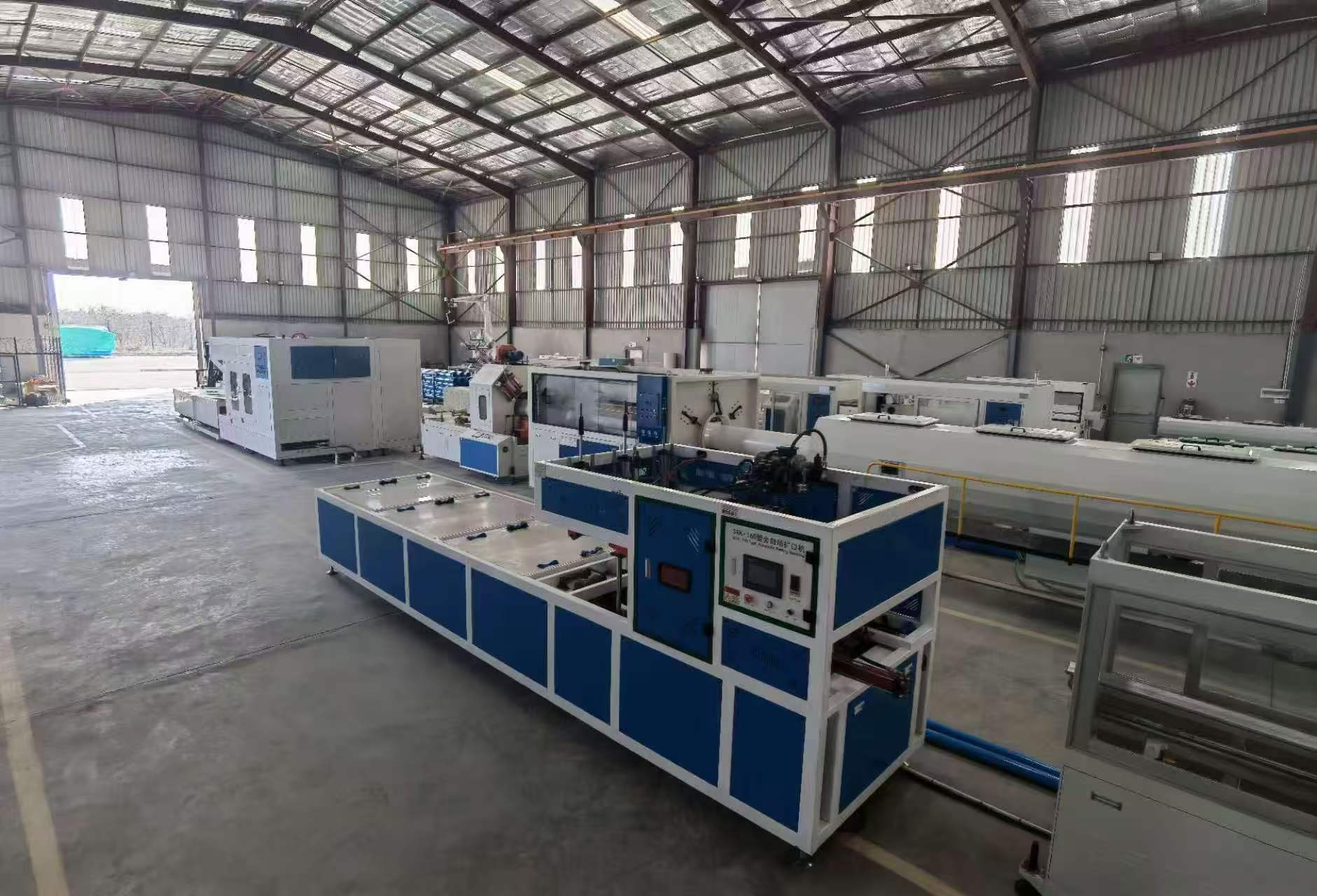 Pipe World factory production floor